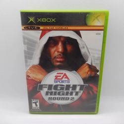 Fight Night Round 2 Microsoft Xbox 2005 Tested and Working