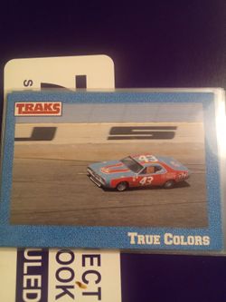 Richard Petty #43 Traks 1991 Card #16 Leading The Way