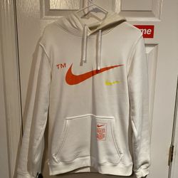 White Nike Hoodie 