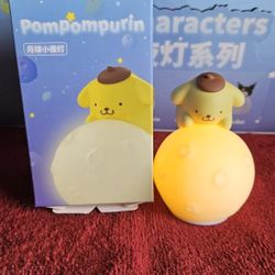 Sanrio Pompompurin Moon LED Night Light