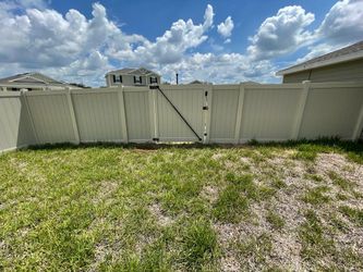 PVC FENCE INSTTALATION