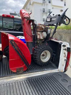Scrap snowblower