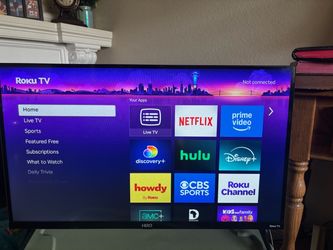 Roku tv (32 inch) barely used