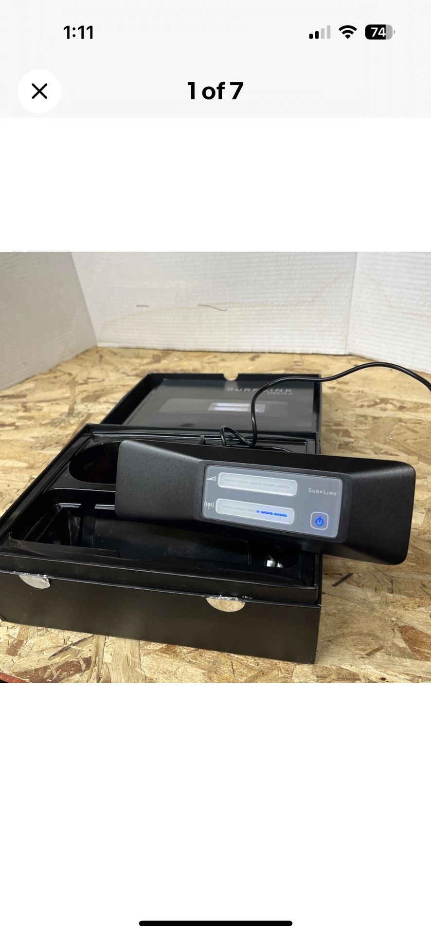 Starkey SurfLink Media 2 Model 210 Hearing Aid Streamer