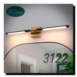 ✨ Modern 30” LED Bathroom Vanity Light – 5CCT Adjustable Color, 18W Wall Sconce for Mirror, 2700K–5500K