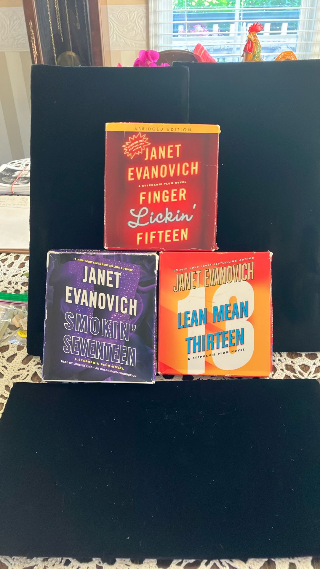 3 Janet Evanovich CD’s