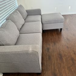 Couch And Ottoman. Recliner Available 