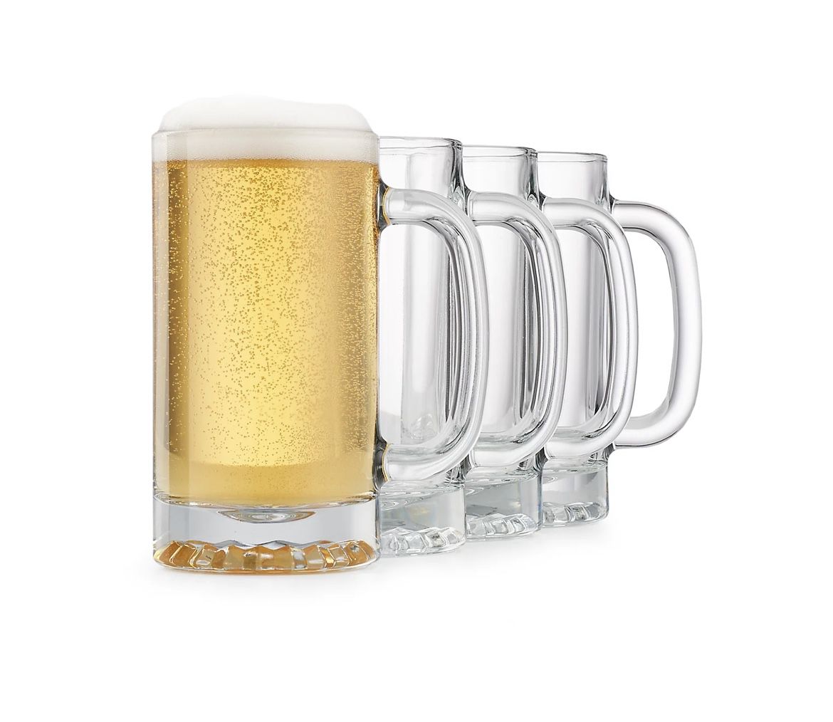 BRAND NEW WestELM  6 Glassware Beer Mug 