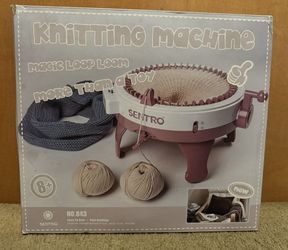 Sentro 48 Needles Knitting Machine - NOT COMPLETE - USED 