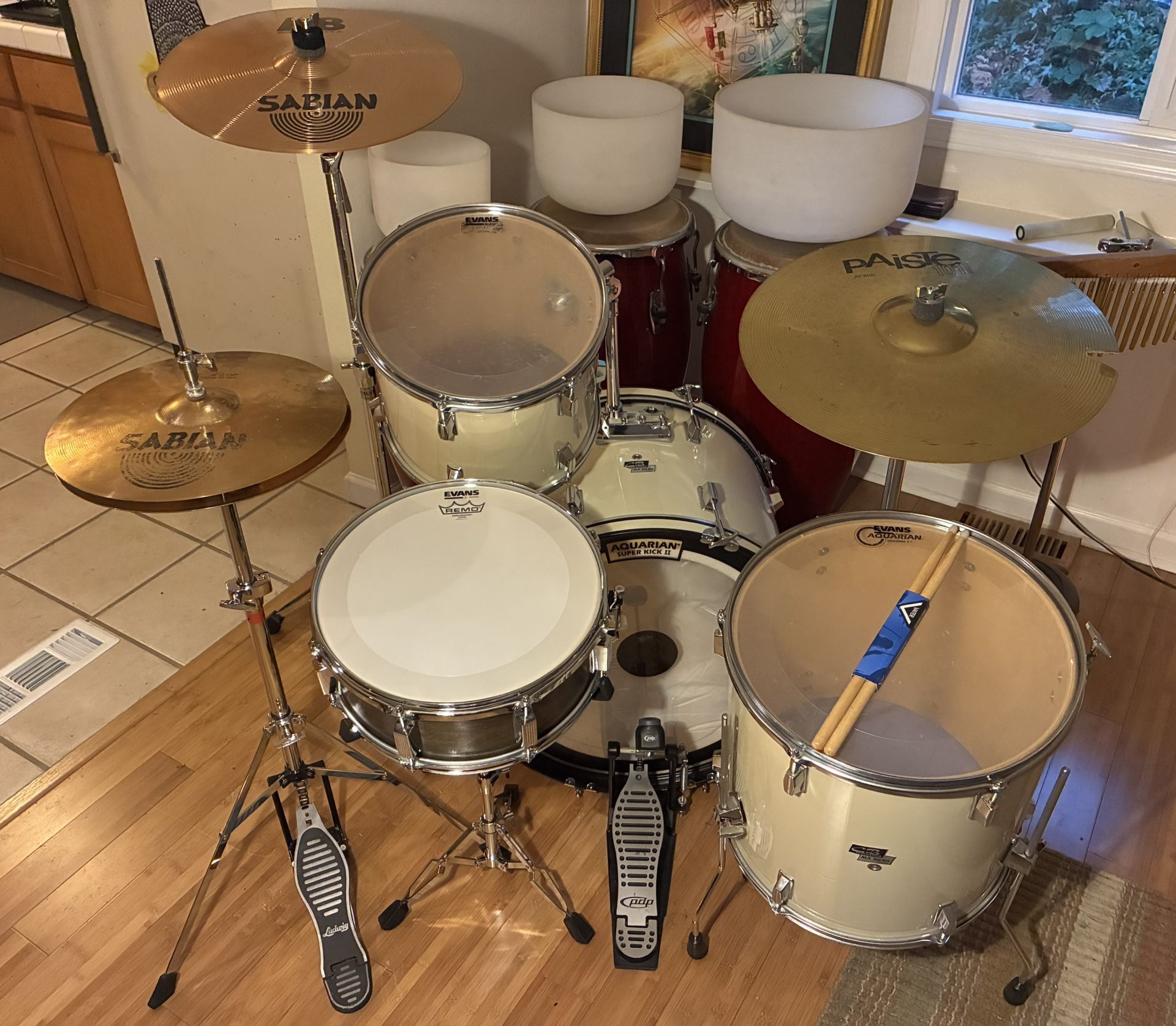 CB Percussion Drum Set, Cymbals