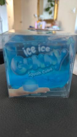 Ice Ice. Squish Cube Squishy Toy