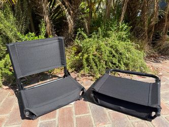 Black Stadium Chairs