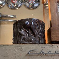 Vintage TV Lamp Deer