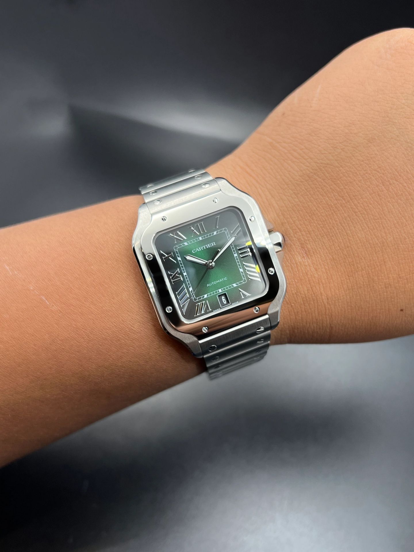 Green Dial Watch