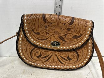 80s vintage satchel bag Hand Bags One Of A Kind Genuine Leather 8*10 #P