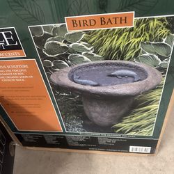 Water Feature Outdoor Bird Bath