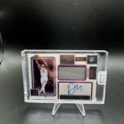 2021-22 Panini One and One - Prime Rookie Jersey Autographs Davion Mitchell /99