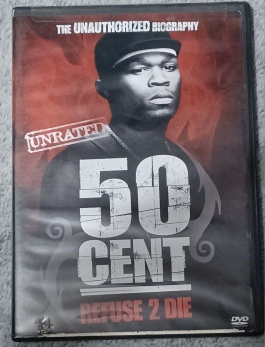 50 Cent DVD Refuse 2 Die Biography Hip Hop Rapper Photo Shoot Unrated