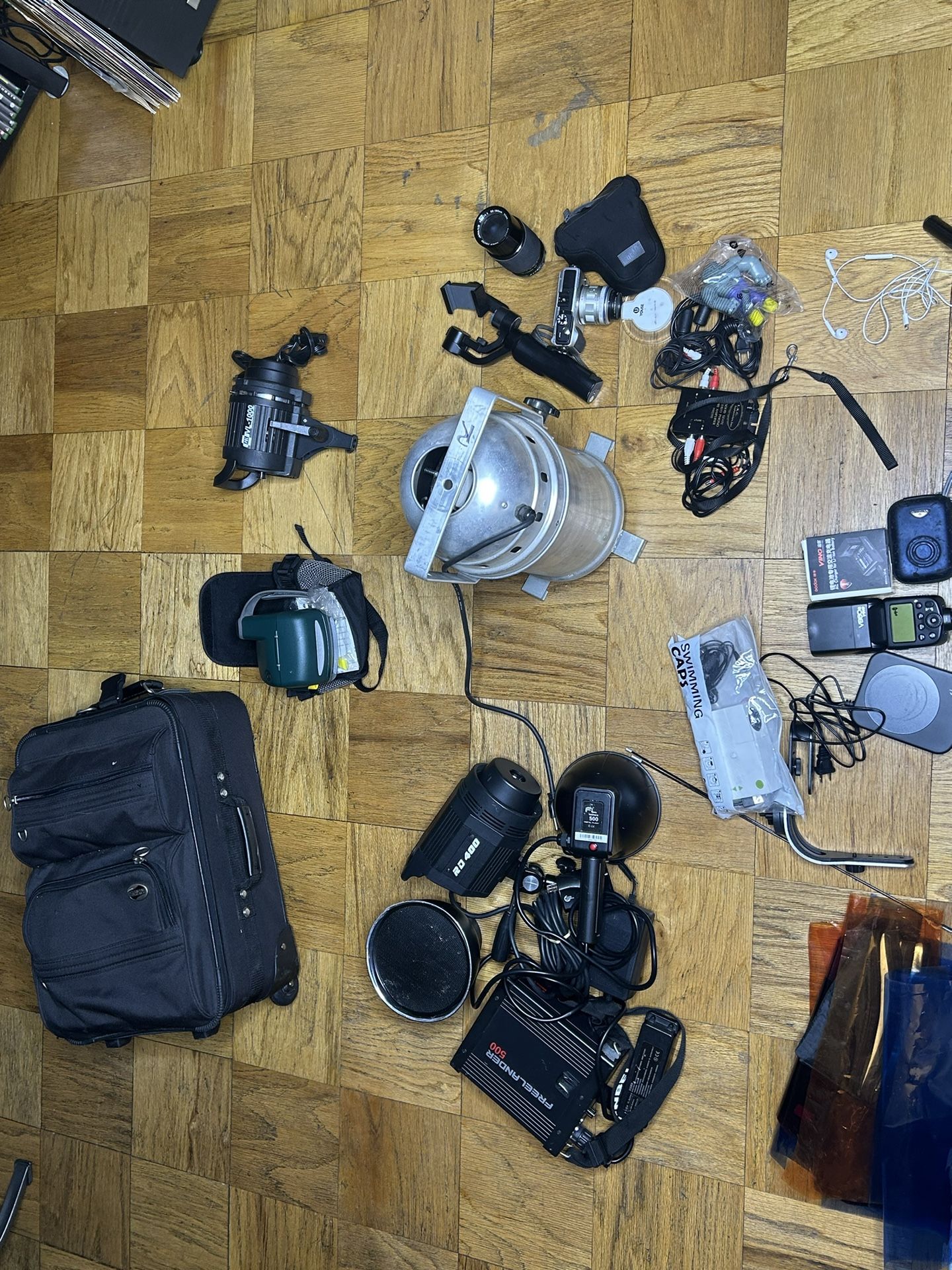 Old Lighting Equipment (video/photography)