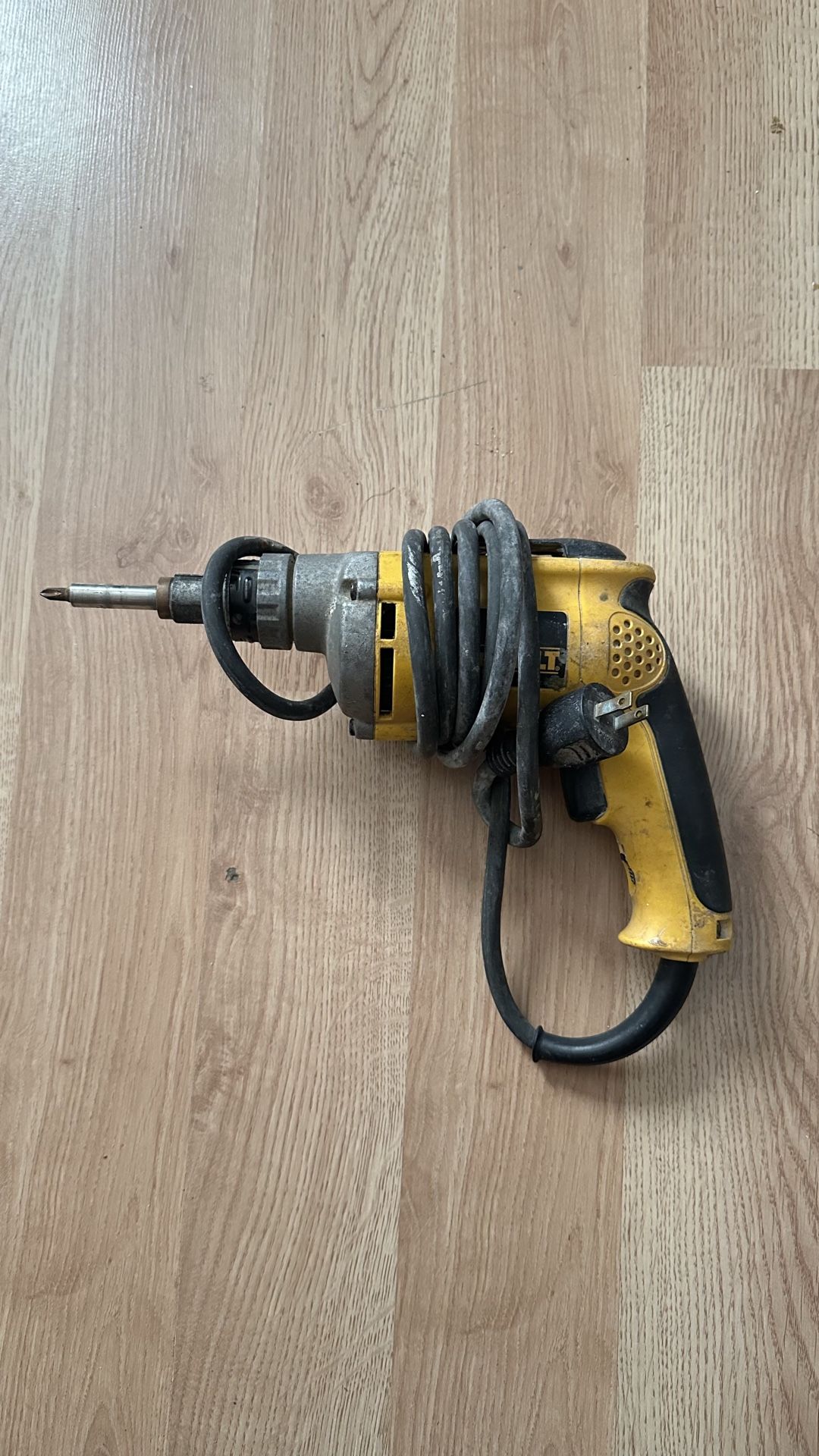 Dewalt plug in drill