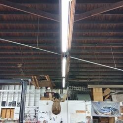8' Shop Light Fixtures.