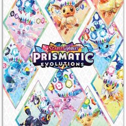 Prismatic Evolution Poster
