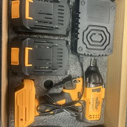 20V MAX Cordless Impact Wrench, 1/2 Impact Gun, High Torque with Hog Ring Anvil, Tool Only