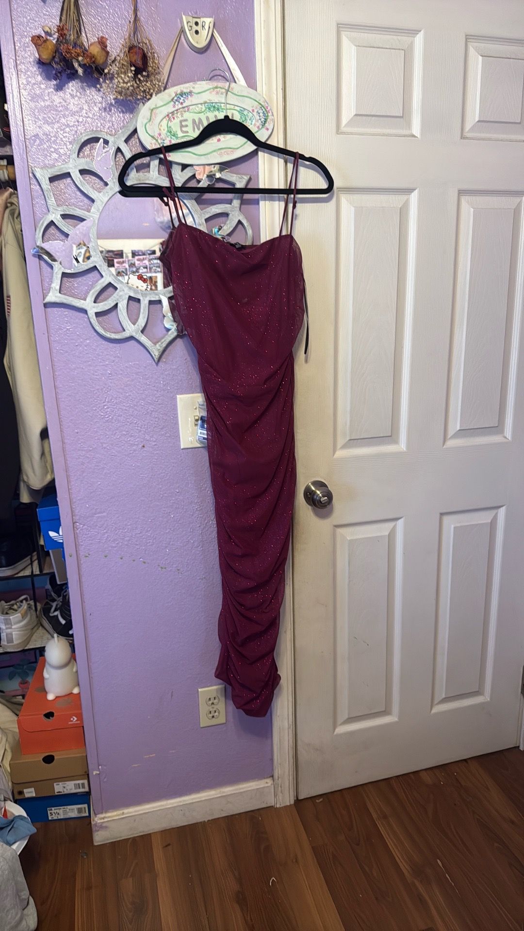 Maroon Dress