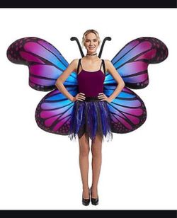 Adult Inflatable Butterfly LIGHT UP WINGS