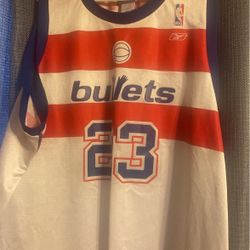 Micheal Jordan Bullets Jersey