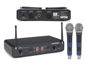 Firm price. Samson CR288 wireless microphones