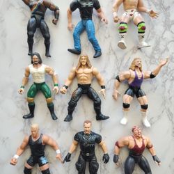 Vintage WWF Wrestling Action Figures From The '90s WOULD TRADE*
