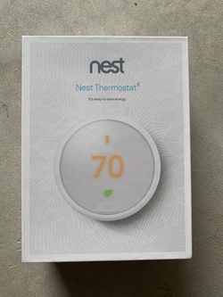 Brand New/ Sealed - Google Nest e thermostat, smart thermostat