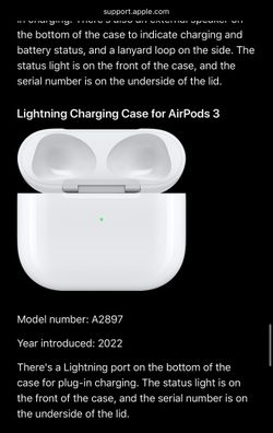Apple AirPods 3 - CASE ONLY