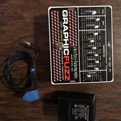 ELECTRO-HARMONIX GRAPHIC FUZZ EQ DISTORTION ENVELOPE  BOOST SUSTAIN PEDAL 