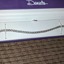 1/4 CTW Natural Diamond 7-inch tennis bracelet in sterling silver