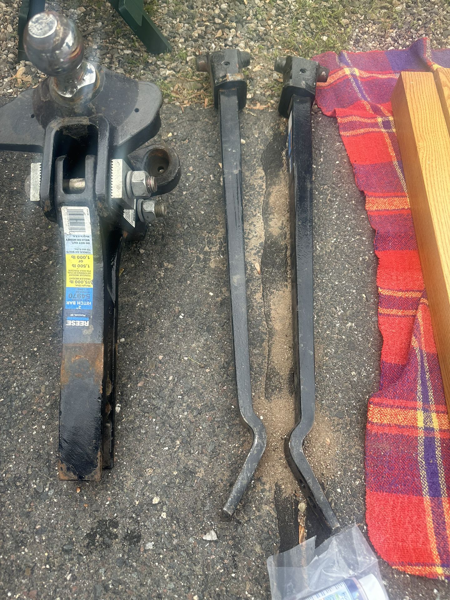 Camping Tow Hitch And Sway Bars