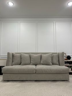 Designer Crate and Barrel Couch
