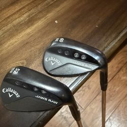 Callaway jaws raw wedge set gap & lob wedge Callaway golf clubs