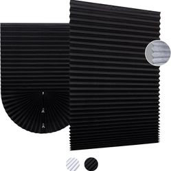 UrMoon 6-Pack Blackout Temporary Shades – 35x70in, No Tools E57