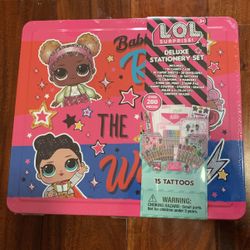 LOL Surprise Deluxe Stationery Set New 