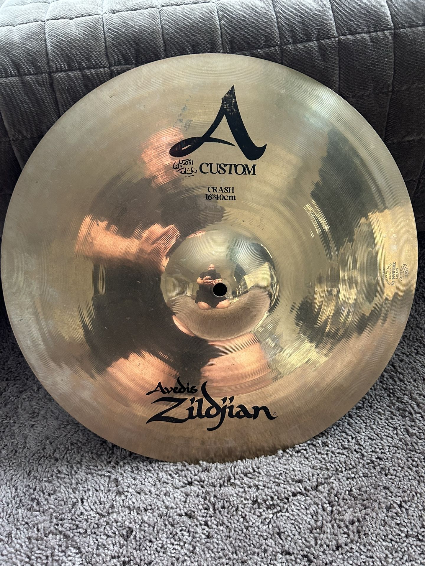 Zildjian A Custom Crash Cymbal 16”
