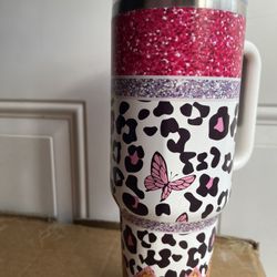 Cheetah 40 Oz Cup