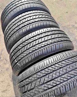 235/50/20 Bridgestone Selling 4 nearly new tires with 80% tread life remaining.🌟🌟