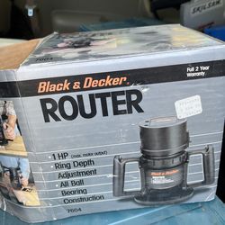 Vintage Black and Decker Router Model 7604