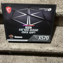 Msi Mother Board X570s Edge Max WiFi 