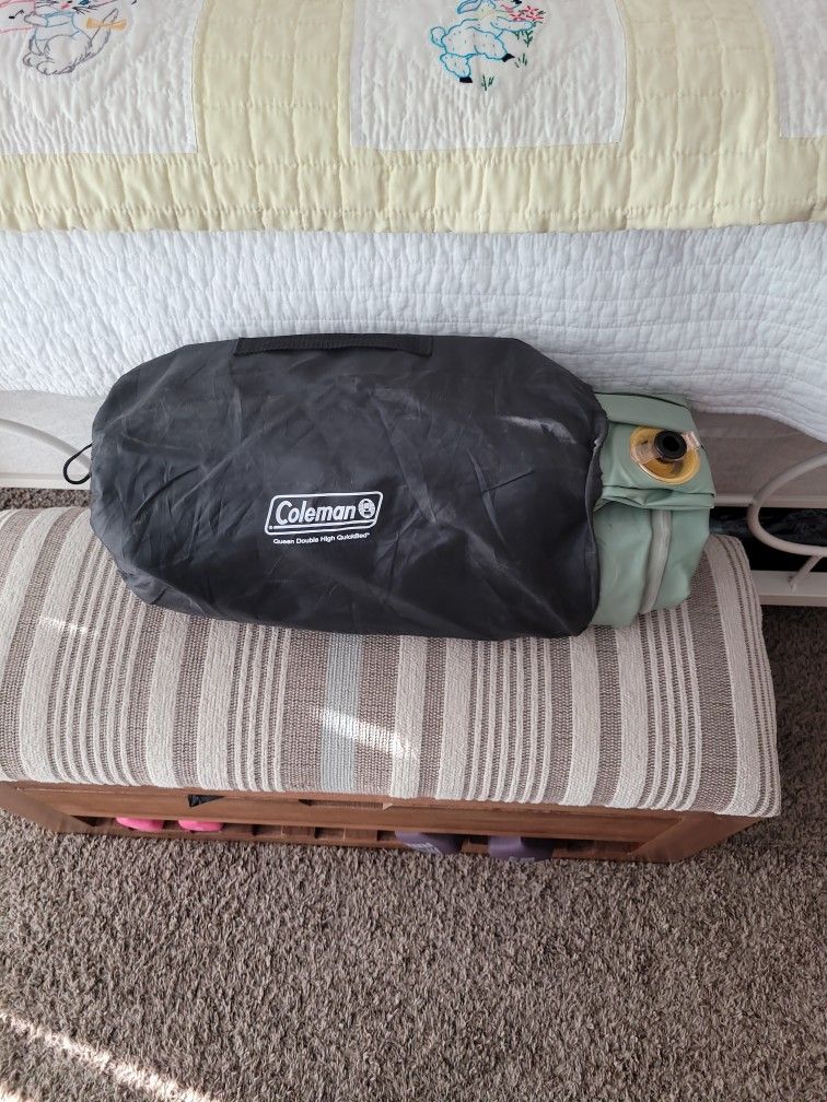 Coleman Queen Air Mattress - Used Once 