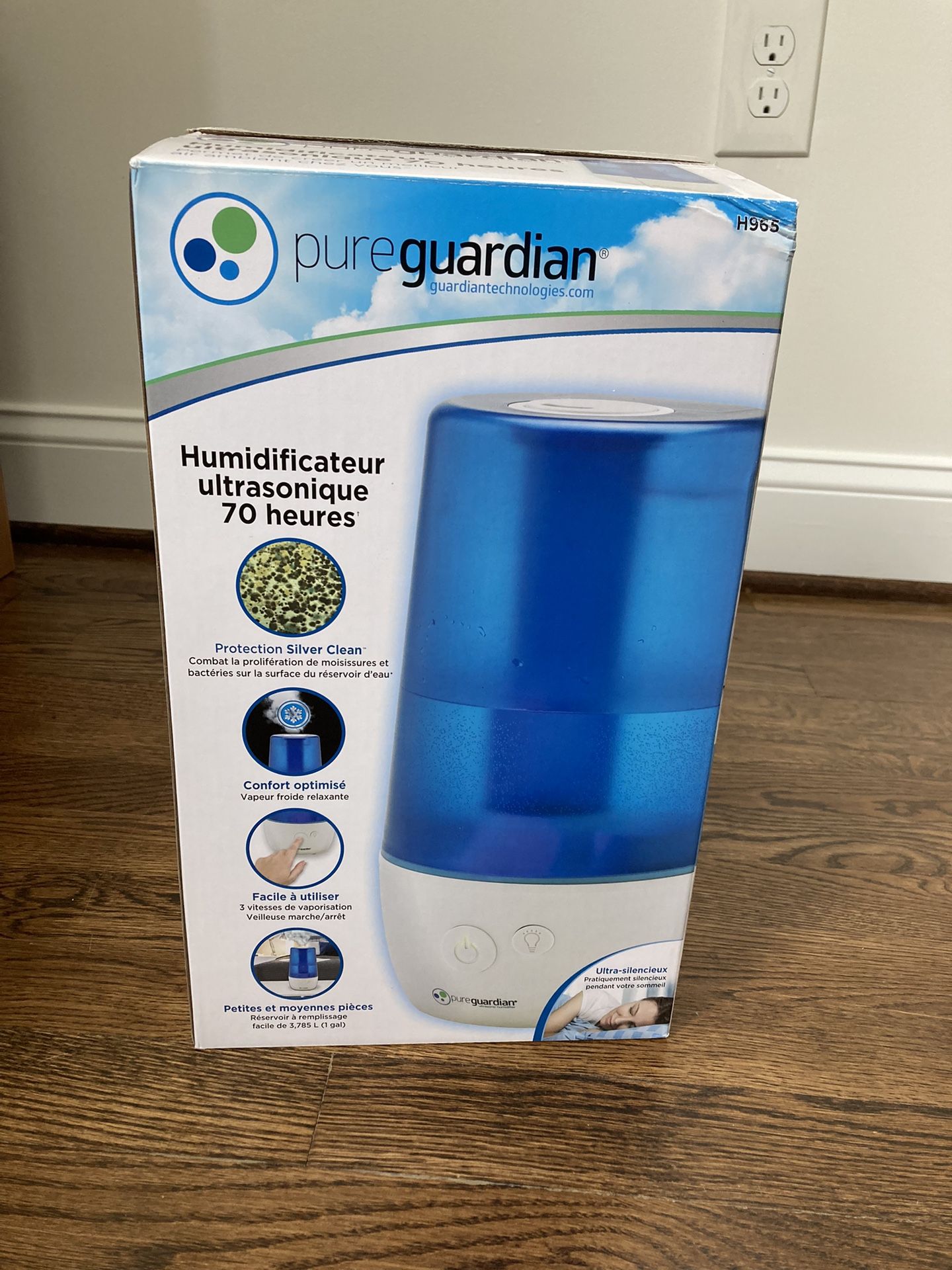 Humidifier Pureguardian H965AR Ultrasonic 70-hour