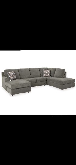 Sectional  Couch Grey