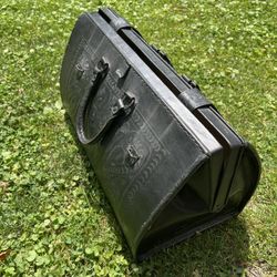 Vintage Leather Black Doctor Bag